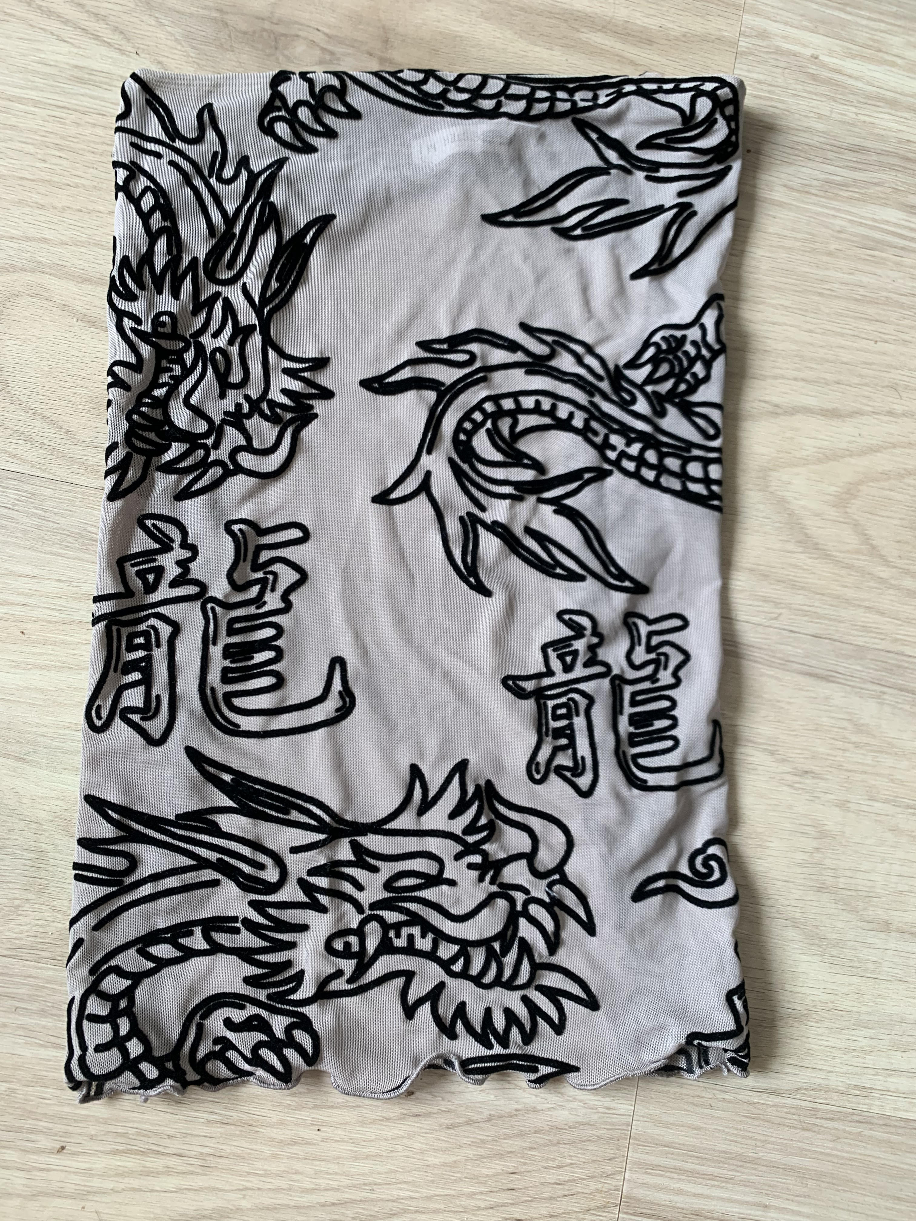 Tissu dragon